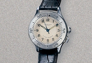 Orologio Longines Weems New Second-Setting (ref. 4036), brevettato nel 1935