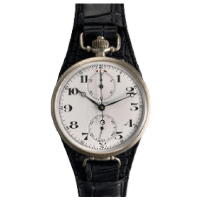 One of the World's first wrist-chronographs